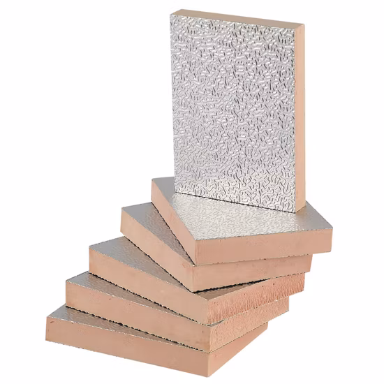 High Density Rigid Insulation Board Phenolic Foam HVAC Air Ducting Sandwich Panels