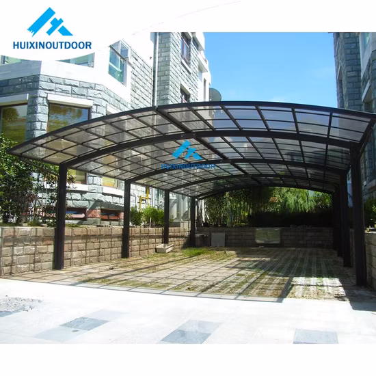 Revêtement mural de jambe en aluminium Alu Carport Gazebo pour voiture